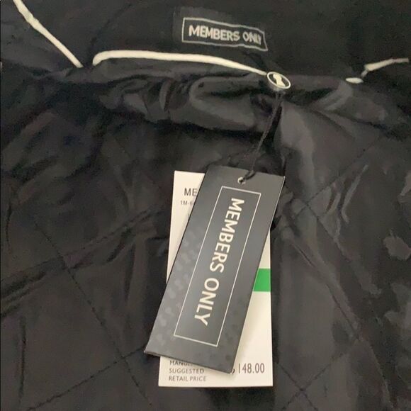 NWT MEMBERS ONLY BOMBER JACKET SIZE L - Picture 6 of 15